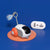 Plastic remote control cat toy car