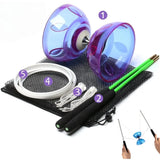  Portable diabolo Chinese yoyo set