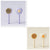 Purple cat massage comb for coat care