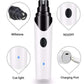 Quiet electric nail grinder for pet grooming