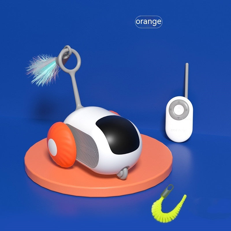 Quiet rolling cat toy for home use