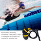 Resistance band with hand paddles for swimmers