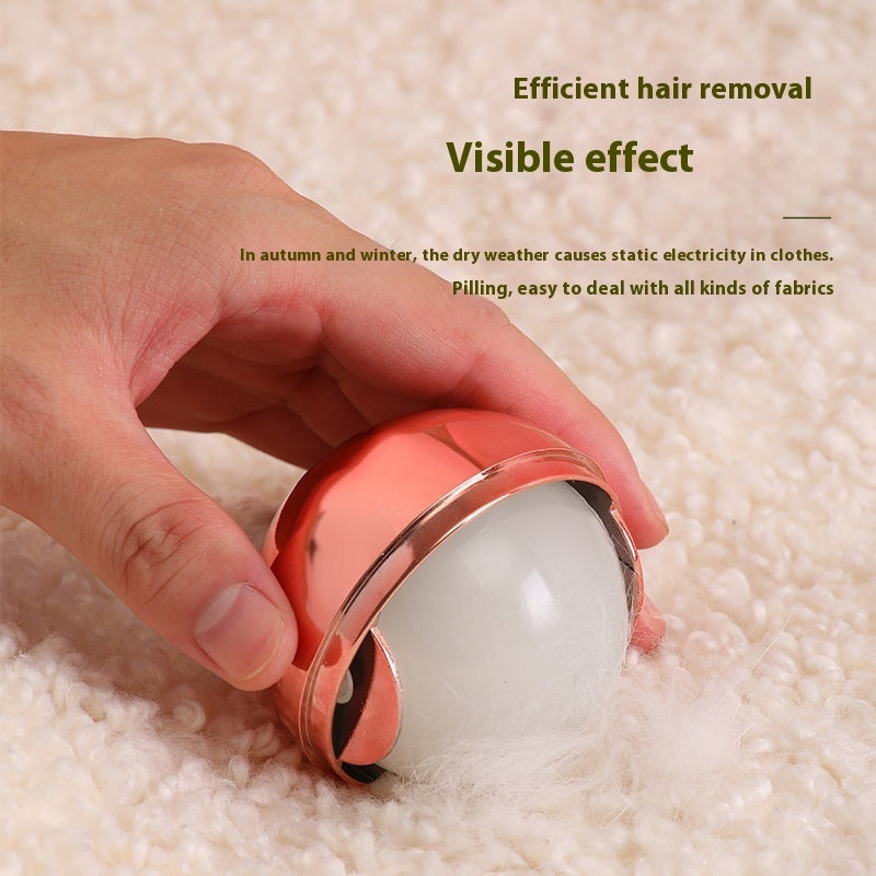 Reusable hair remover ball for clothes and pet hair