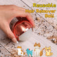 Reusable hair remover ball for clothes and pet hair