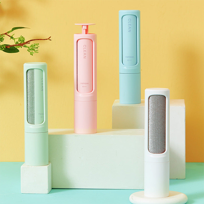 Reusable pet hair remover brush lint roller for clothes and furniture