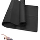 Rolled yoga mat with portable design