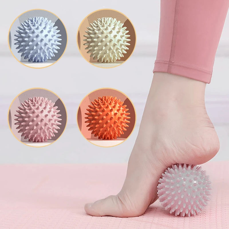 Rubber trigger point massage ball