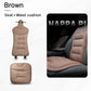 Universal leather car seat waist cushion cover for car seat protection and comfort