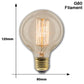 vintage Edison filament light bulb E27 ampoule style incandescent bulb for bedroom living room cafe restaurant home decor lighting