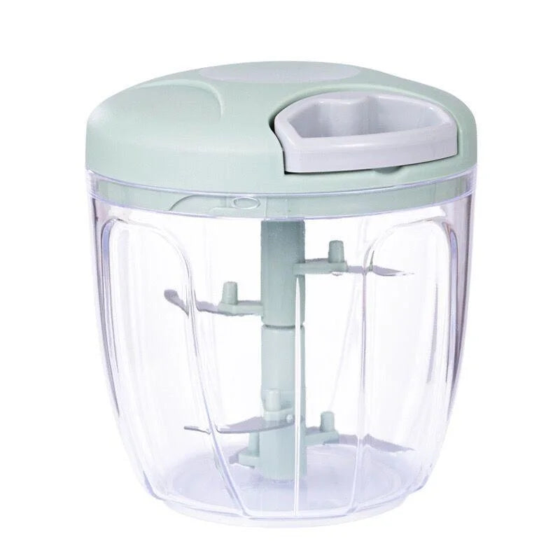500/900ML manual garlic chopper meat mincer food processor for kitchen use