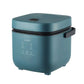 Mini 1.2L electric rice cooker for 1-2 people with non-stick inner pot and measuring cup