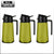 2-in-1 dark glass olive oil sprayer and dispenser bottle for kitchen cooking oil vinegar and salad use