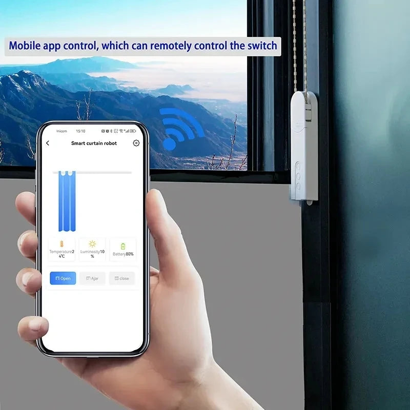 USB WiFi smart blind motor with app control for electric roller shutter and window blinds