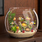 Mini Torii gate Japanese garden resin decoration for desk terrarium and home decor