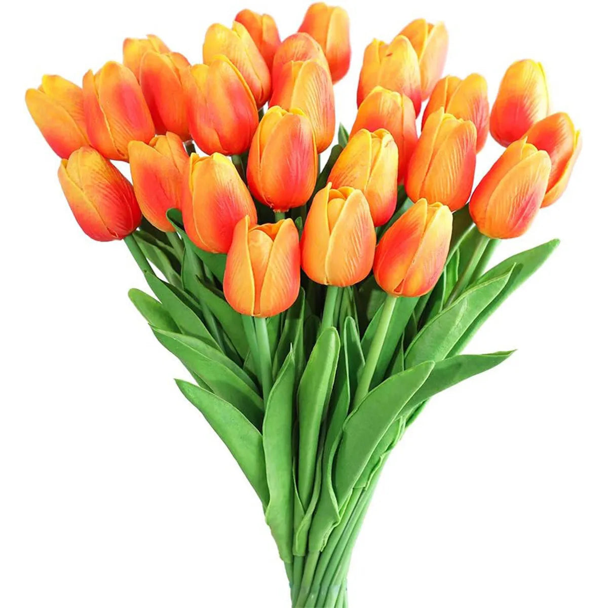 10pcs realistic artificial tulip flowers bouquet for vase home decor wedding birthday bridal shower and party decoration