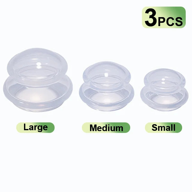 Silicone Cupping Therapy Set for Massage & Body Relaxation
