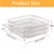 Non-stick air fryer basket baking tray for chips fries and fried foods