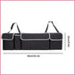 Oxford cloth car trunk storage bag rear seat back organizer for car accessories