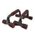 Non-Slip H-Shaped Push Up Bars for Home Gym Workout