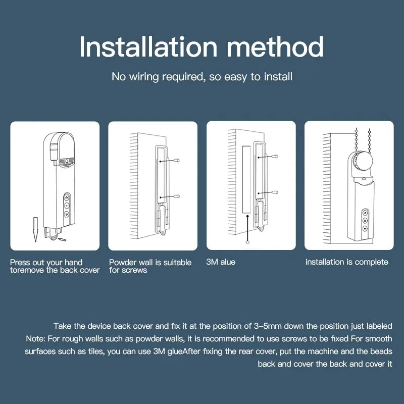 USB WiFi smart blind motor with app control for electric roller shutter and window blinds