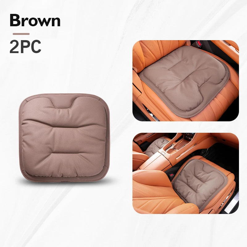 Universal leather car seat waist cushion cover for car seat protection and comfort