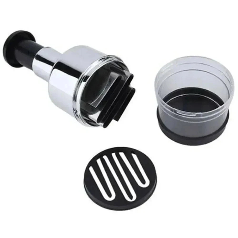 Stainless steel manual hand chopper vegetable slicer garlic press mini kitchen mincer