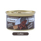 Long-lasting canned car air freshener with wood block coffee flavor fragrance for vehicle interior