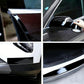 Glossy black car protective strip anti scratch tape for door sill and side mirror