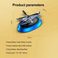 Solar powered rotating helicopter car air freshener dashboard decoration for vehicle interior