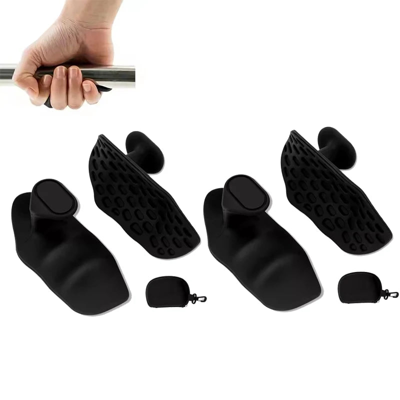 Silicone Weight Lifting Grips for Gym & Hand Protection