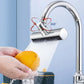 Splash proof kitchen faucet extender with waterfall water outlet and 360 degree rotation