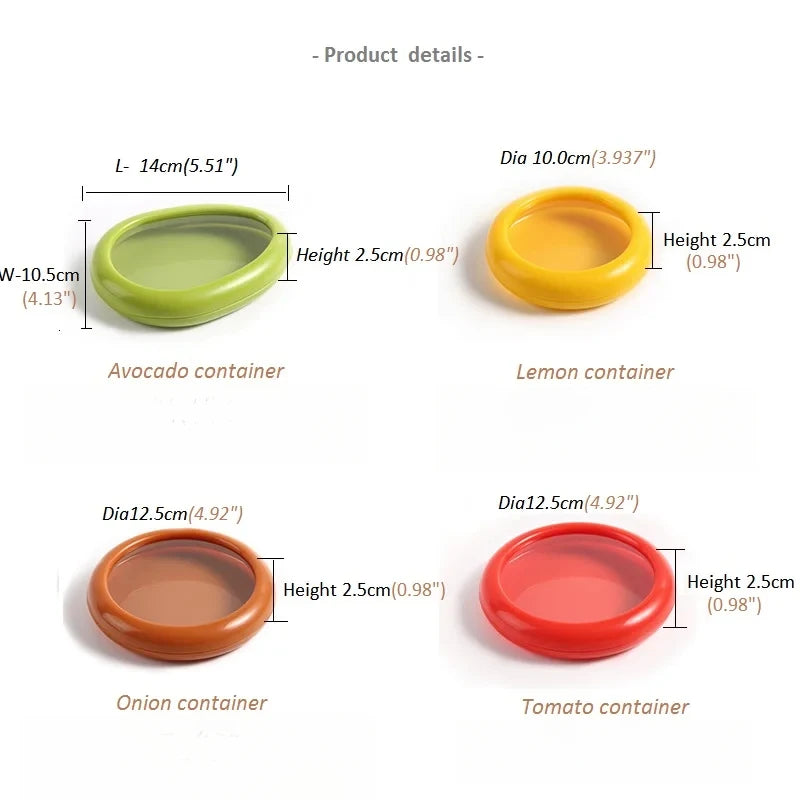 Reusable fruit storage container covers with retractable film seal for fresh food preservation