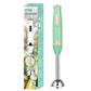 400W green immersion hand stick blender electric food and vegetable grinder