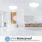 Modern round LED ceiling light fixture for bedroom kitchen and living room