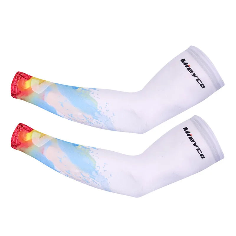 UPF 50+ Sun Protection Sports Arm Sleeves