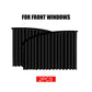 2PCS magnetic car window sunshade curtain for UV protection and privacy