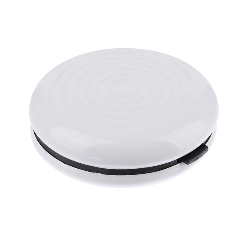 Round coin dispenser storage box for USD and Euro coins