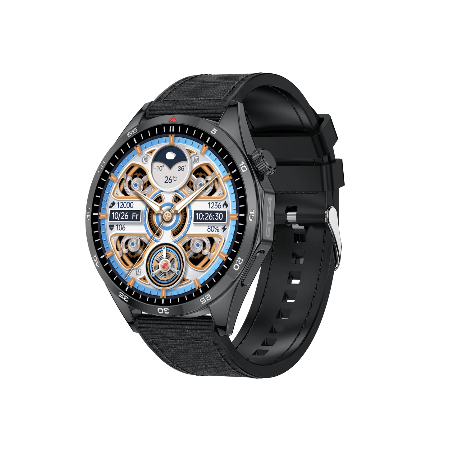 Touch Dial Bluetooth Fitness Tracker Smartwatch