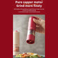 USB rechargeable electric salt and pepper grinder automatic spice mill for kitchen seasoning
