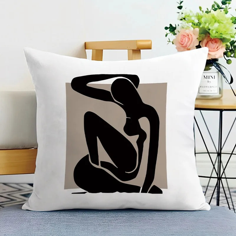 decorative square cushion pillowcase for bedroom living room sofa and chair home decor