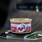 Long-lasting canned car air freshener with wood block coffee flavor fragrance for vehicle interior