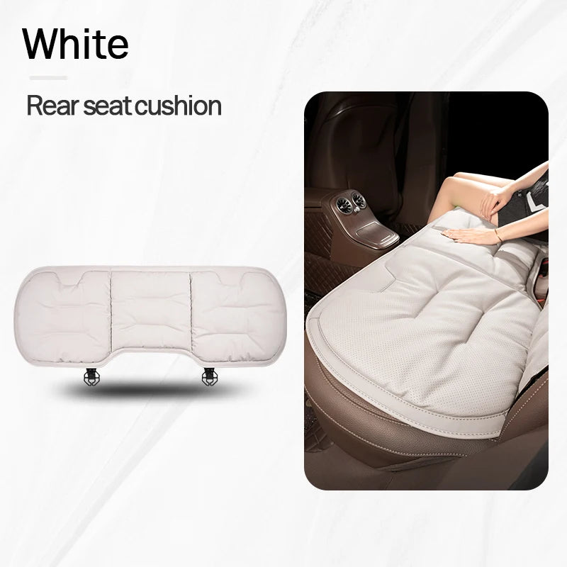 Universal leather car seat waist cushion cover for car seat protection and comfort
