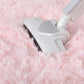 Round fluffy soft area rug for kids girls room princess bedroom decor