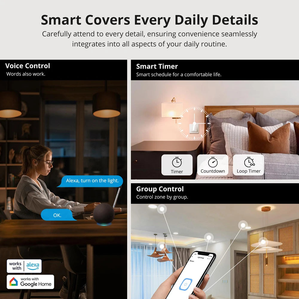 SONOFF ZBMINIR2 Extreme Zigbee smart switch relay for home automation and lighting control