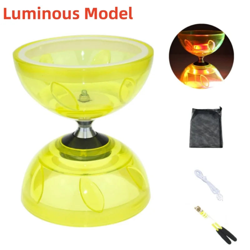 Portable Diabolo Chinese Yoyo Set for Juggling & Balance Training