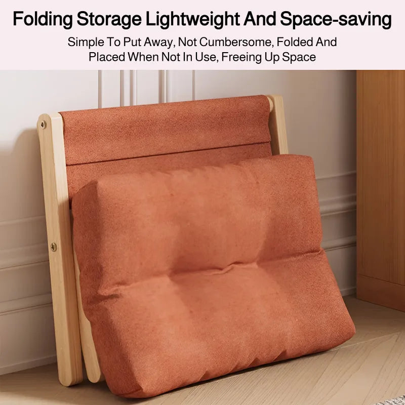 solid wood shoe changing stool and footrest bench for sofa and entryway