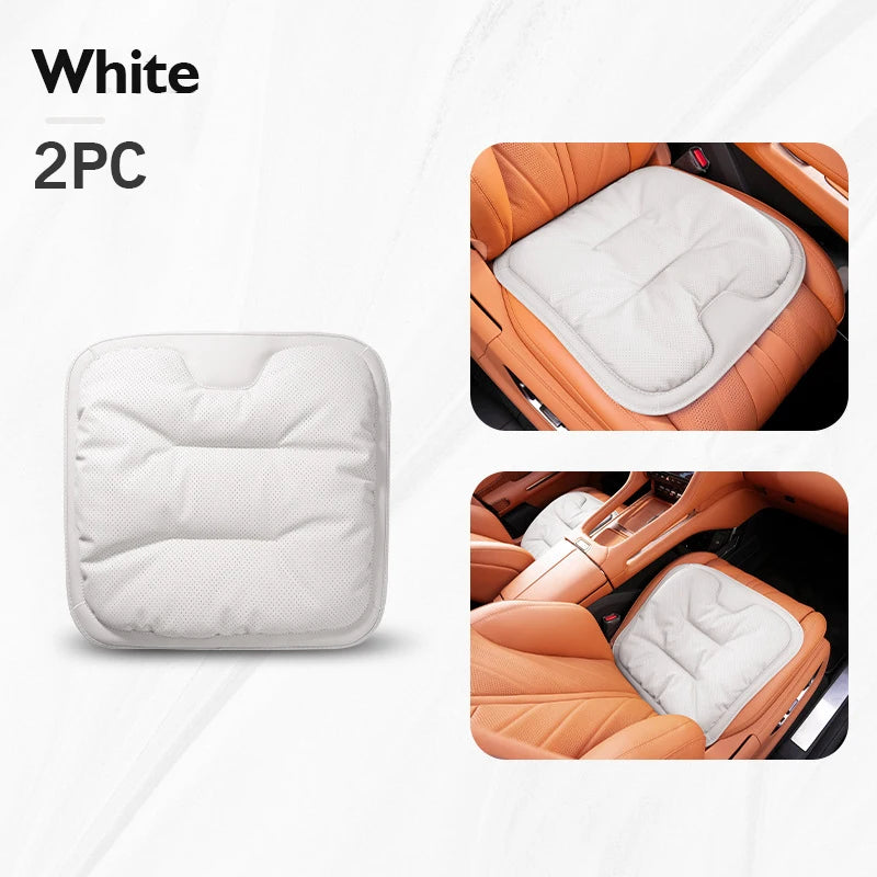 Universal leather car seat waist cushion cover for car seat protection and comfort