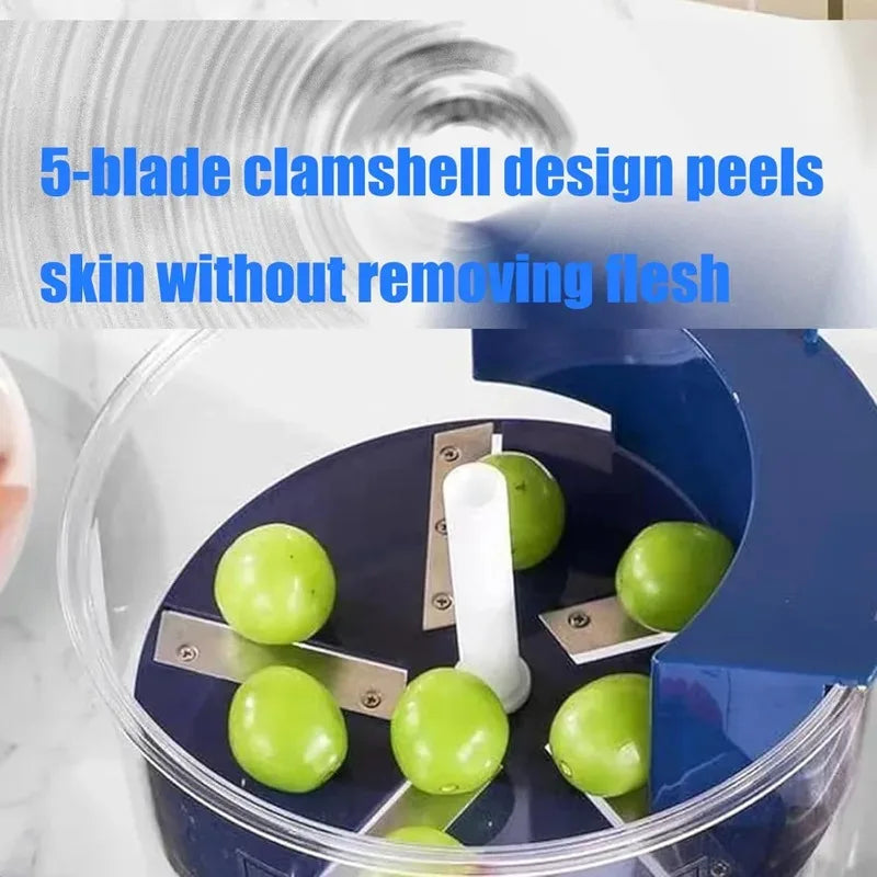 Automatic electric garlic peeler kitchen tool for garlic fruits and vegetables