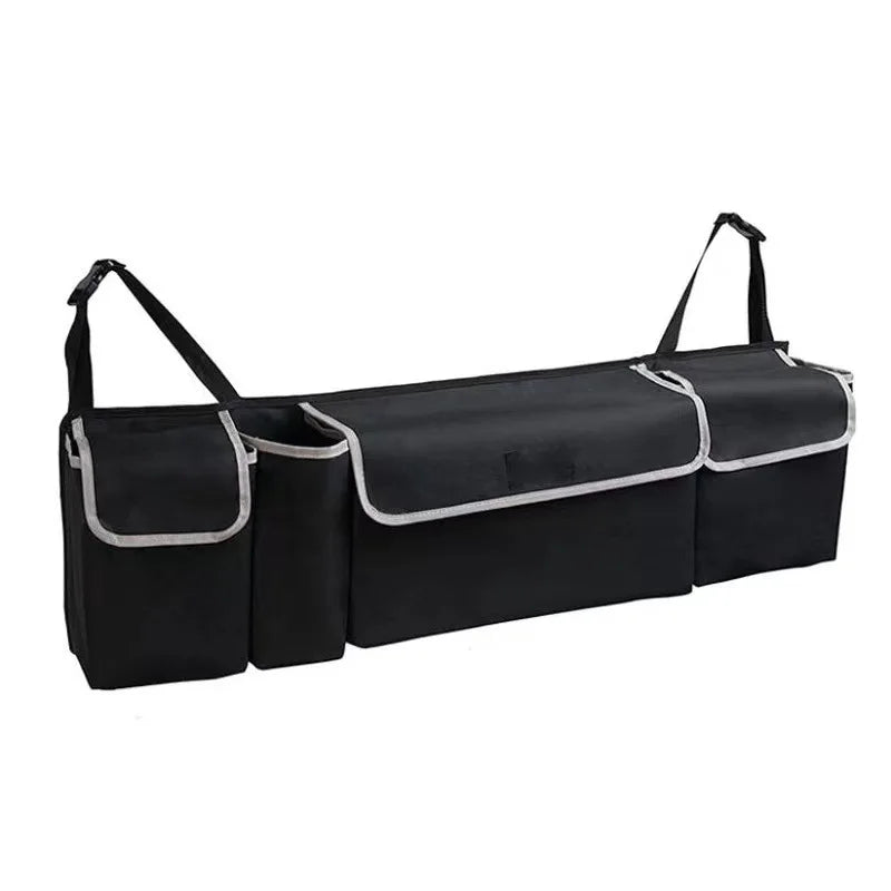 Oxford cloth car trunk storage bag rear seat back organizer for car accessories