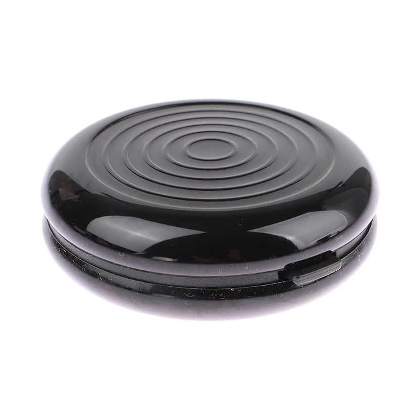 Round coin dispenser storage box for USD and Euro coins